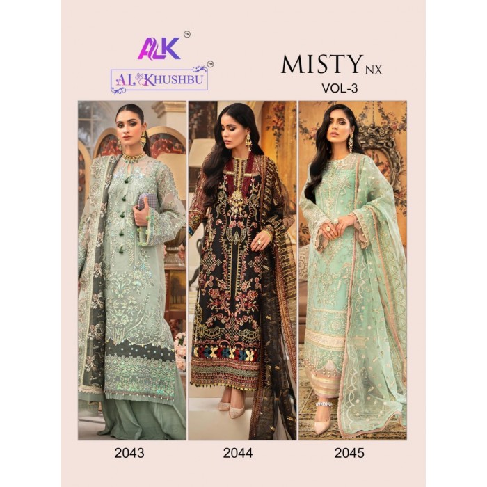 Alkhushbu Misty Nx Vol 3 Pakistani Salwar Suits